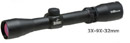 Burris Timberline Rifle Scope 201334, 3x-9x, 32mm Obj, 1 in Tube Dia, Matte Black, Ballistic Plex Reticle
